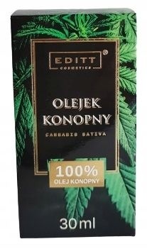EDITT OLEJEK KONOPNY 100% 30 ML EDITT OLEJEK KONOPNY 100% 30 ML