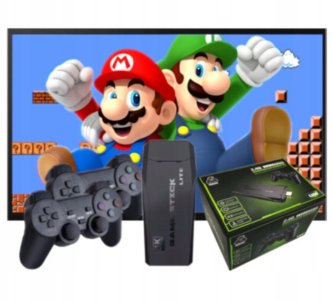Konsola do gier HDMI + 2 pady ponad 400 gier!! Konsola do gier HDMI + 2 pady ponad 400 gier!!